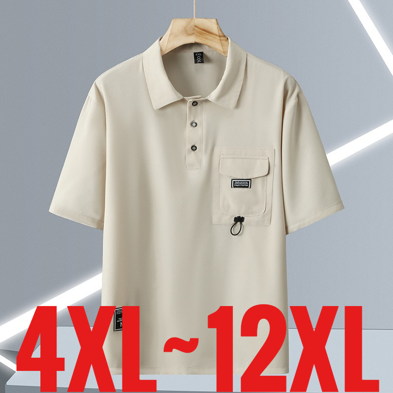 Golf Equipment Brands - Extra große Größe 12XL Herren Freizeit-Poloshirt