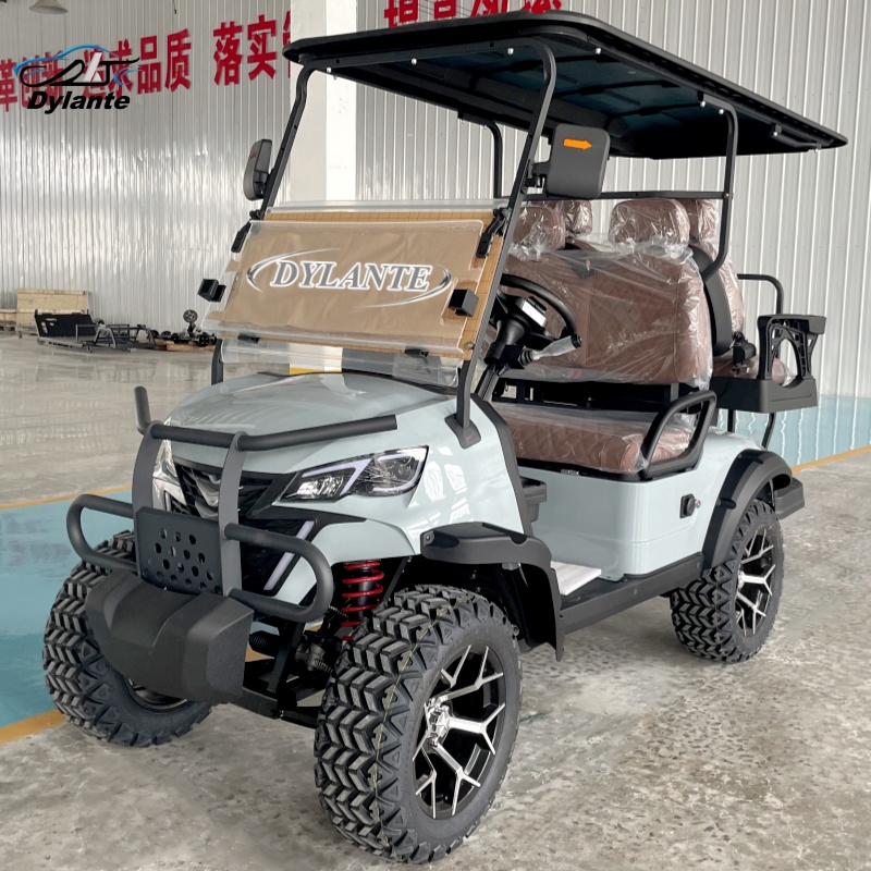 Golf Equipment Lift - Neuer 2+2-Sitzer Elektro-Golfwagen Jagdfahrzeug Ausgestattet mit