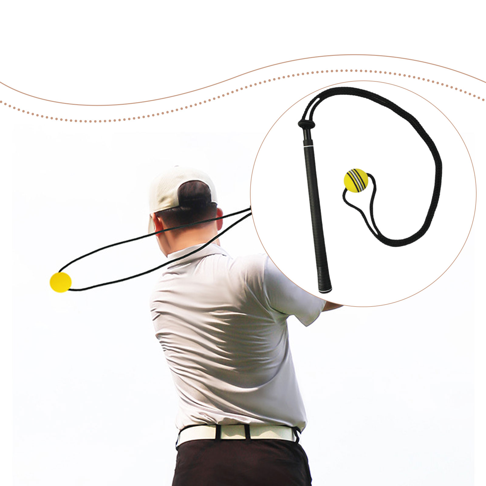 Golf Swing Trainer Elastisches – Golf Equipment Beginners Bewertung und Preis
