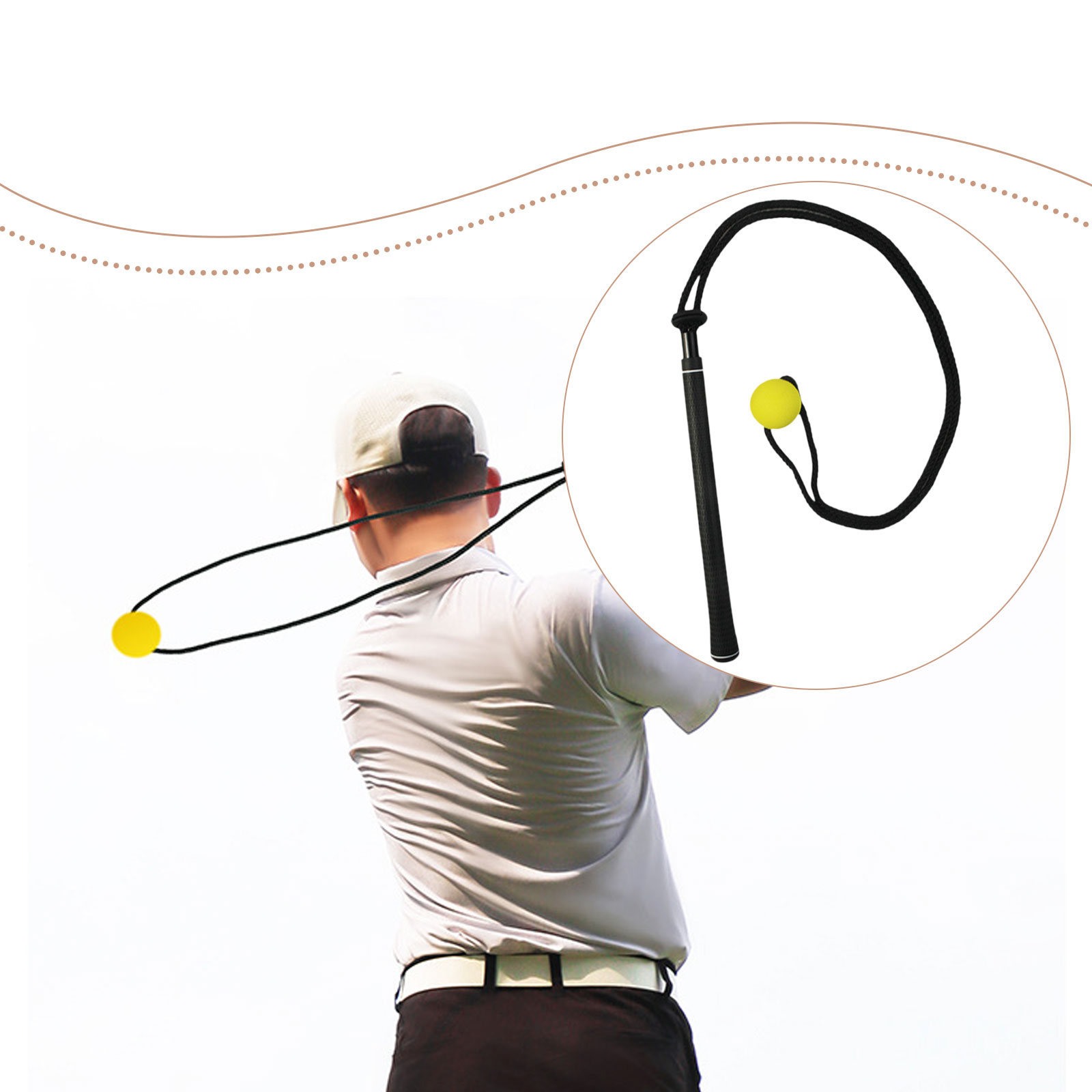 Golf Swing Trainer Elastisches – Golf Equipment Beginners Bewertung und Preis